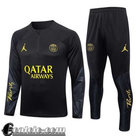 Tute Calcio PSG nero Uomo 23 24 TG736