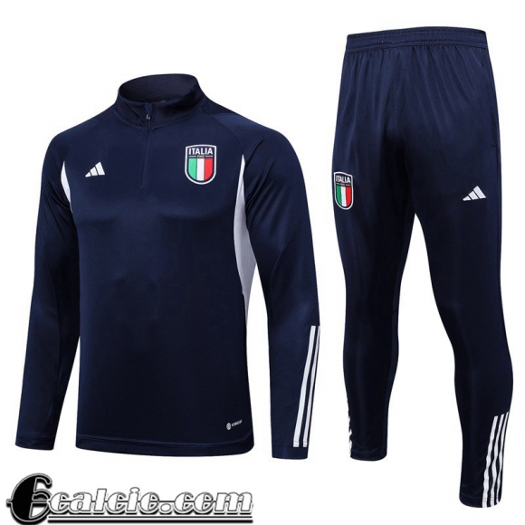 Tute Calcio Italia blu navy Uomo 23 24 TG741