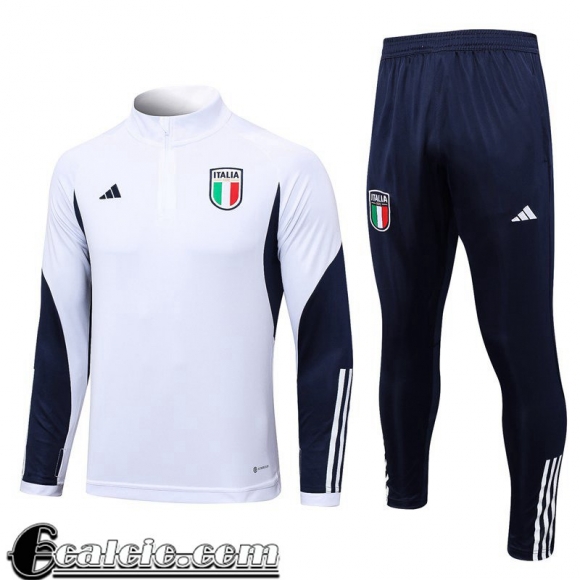Tute Calcio Italia Bianco Uomo 23 24 TG742