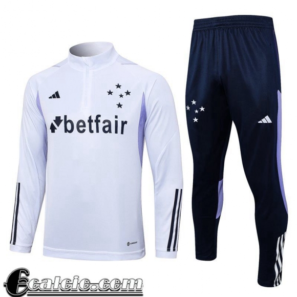 Tute Calcio Cruzeiro Bianco Uomo 23 24 TG744