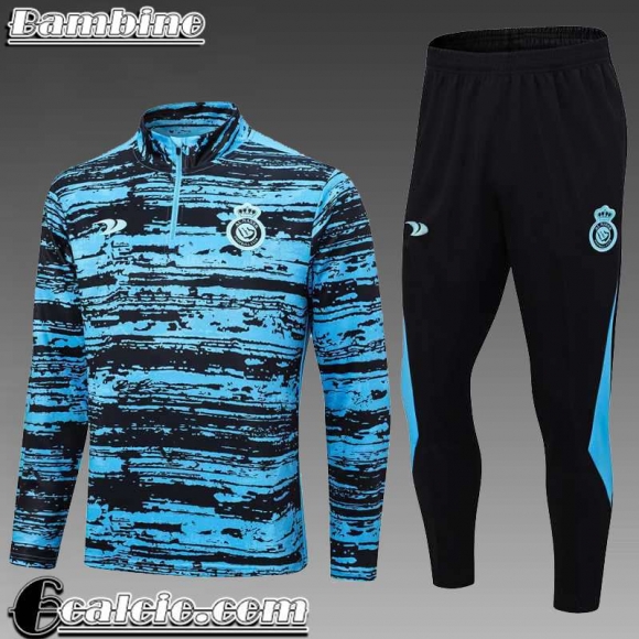 Tute Calcio Al-Nass blu scuro Bambini 22 23 TK555
