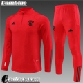 Tute Calcio Flamengo rosso Bambini 23 24 TK573