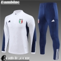 Tute Calcio Italia Bianco Bambini 23 24 TK583