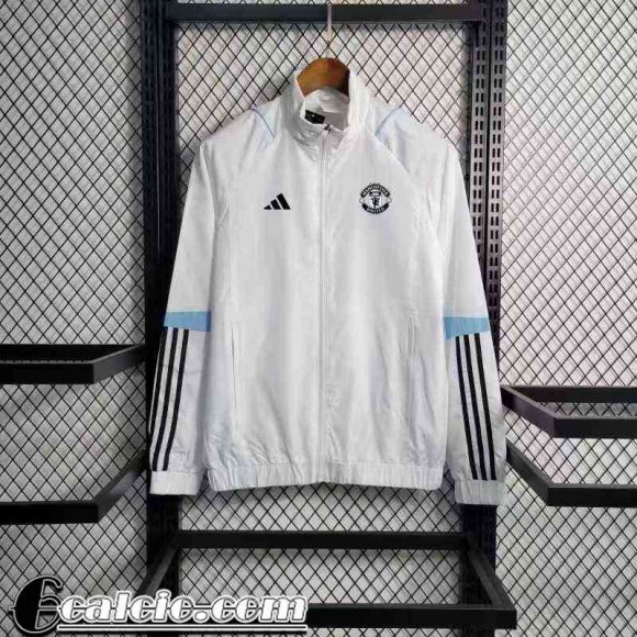 Giacca a vento Manchester United Bianco Uomo 23 24 WK354