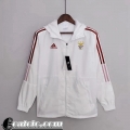 Giacca a vento Benfica Bianco Uomo 23 24 WK369