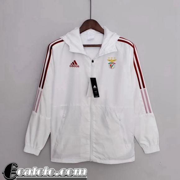 Giacca a vento Benfica Bianco Uomo 23 24 WK369