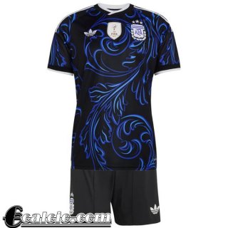 Argentina Maglia Calcio Seconda Bambini Coppa del Mondo 2026