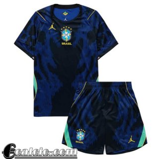 Brasile Maglia Calcio Seconda Bambini Coppa del Mondo 2026