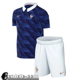 Francia Maglia Calcio Prima Bambini Coppa del Mondo 2026