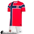 Norvegia Maglia Calcio Prima Bambini Coppa del Mondo 2026