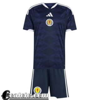 Scozia Maglia Calcio Prima Bambini Coppa del Mondo 2026