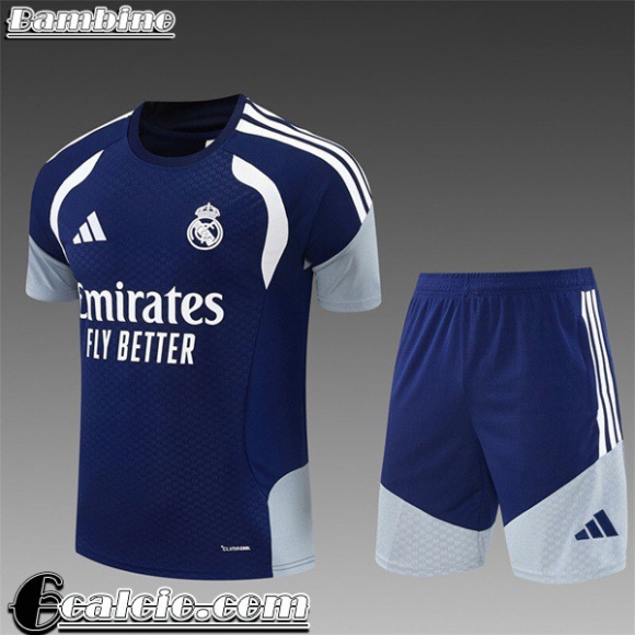 Real Madrid kit: maglietta a maniche senza Bambini 26-27 H892 Real Madrid kit: maglietta a maniche senza Bambini 26-27 H892
