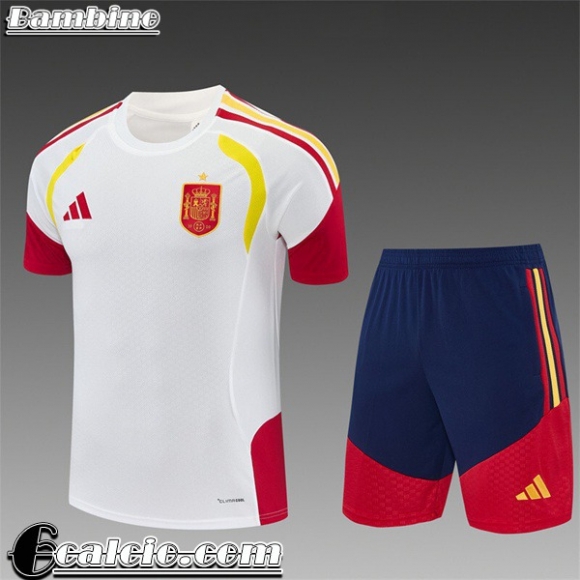 Spagna kit: maglietta a maniche senza Bambini 26-27 H897 Spagna kit: maglietta a maniche senza Bambini 26-27 H897