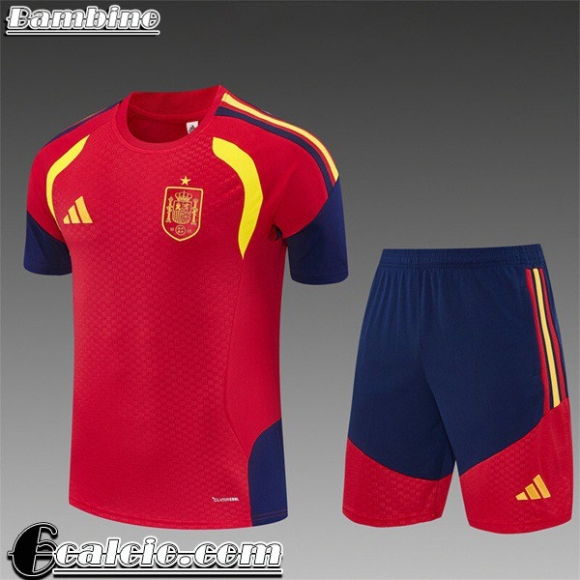 Spagna kit: maglietta a maniche senza Bambini 26-27 H898 Spagna kit: maglietta a maniche senza Bambini 26-27 H898