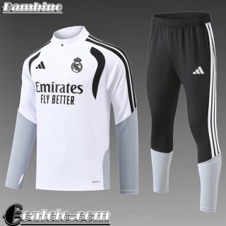 Real Madrid kit: Tute Calcio Bambini 26-27 C1040