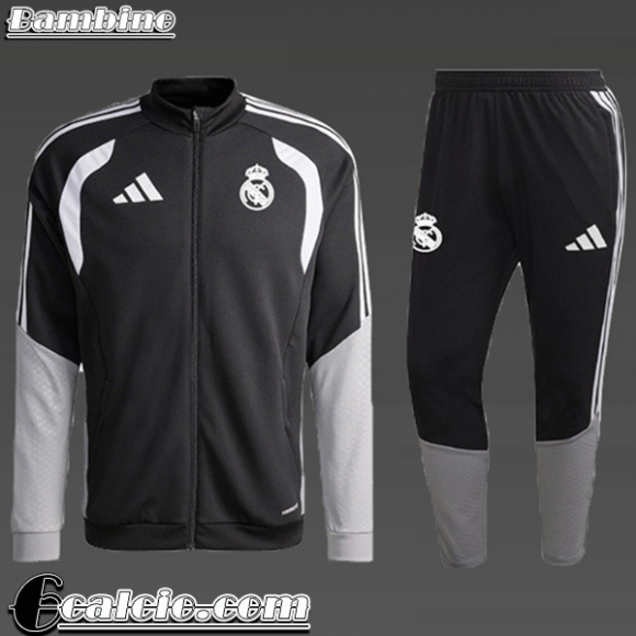 Real Madrid kit: Full-Zip Giacca Bambini 26-27 C1046 Real Madrid kit: Full-Zip Giacca Bambini 26-27 C1046