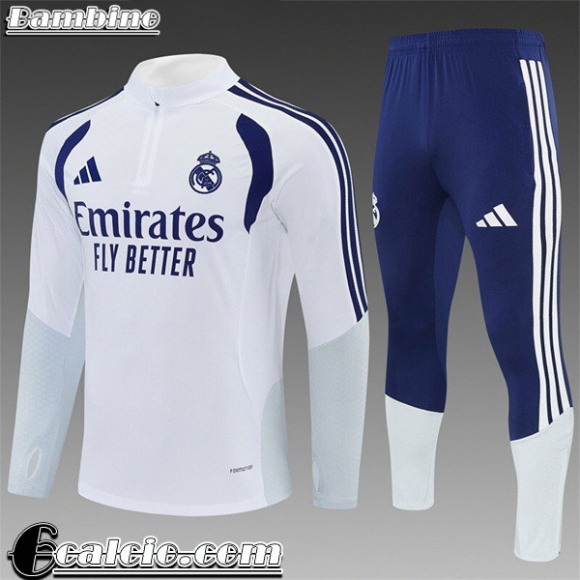 Real Madrid kit: Tute Calcio Bambini 26-27 C1058 Real Madrid kit: Tute Calcio Bambini 26-27 C1058