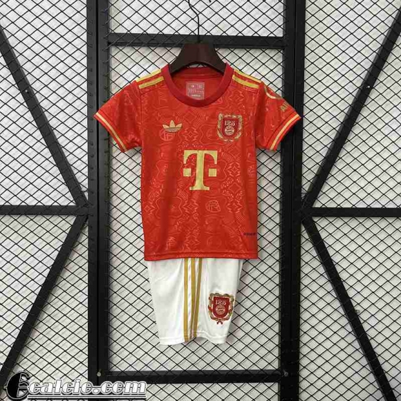 Bayern Monaco Maglia Calcio 125th Anniversario Bambino 25 26