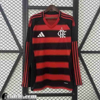Flamengo Maglia Calcio Prima Uomo Manga Larga 25 26