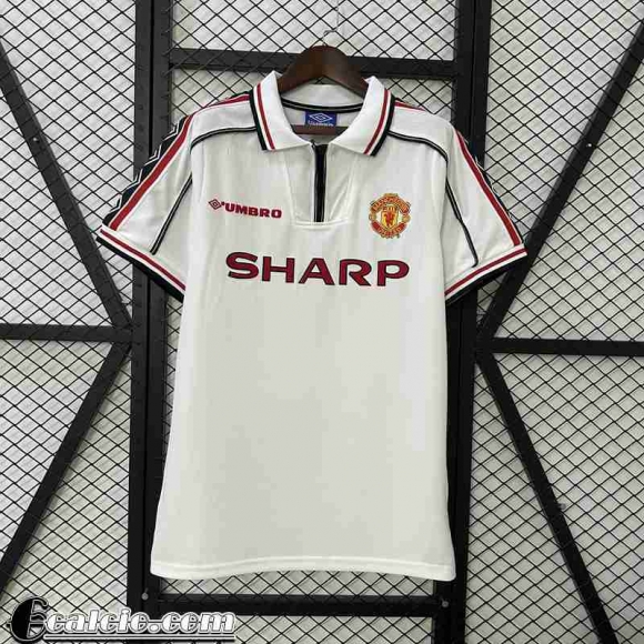 Manchester United Retro Maglia Calcio Edizione speciale Uomo 98 99 FG714