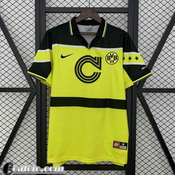 Dortmund Retro Maglia Calcio Prima Uomo 96 97 FG740