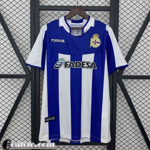 Deportivo La Coruna Retro Maglia Calcio Prima Uomo 03 04 FG747