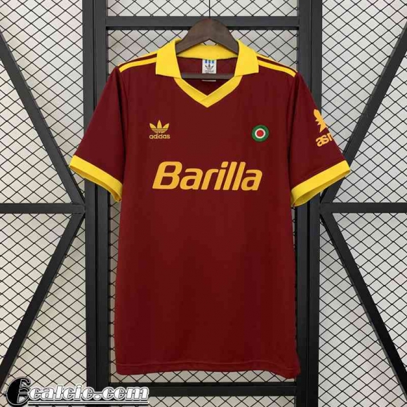 Roma Retro Maglia Calcio Prima Uomo 91 92 FG750