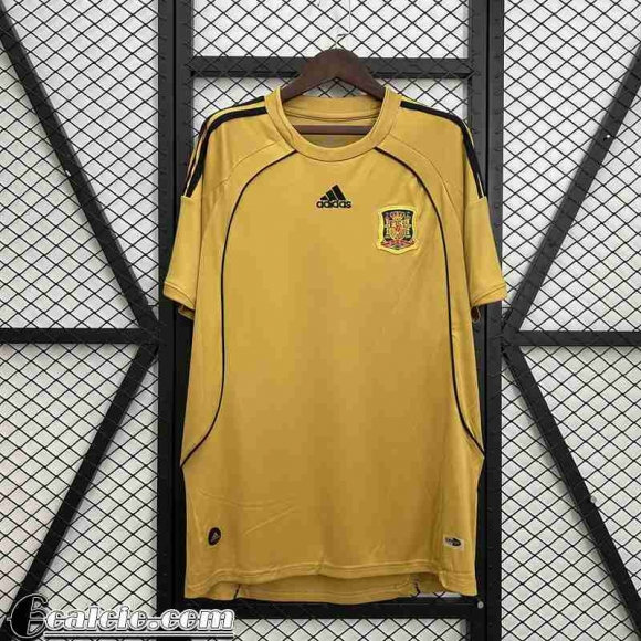 Spagna Retro Maglia Calcio Seconda Uomo 2008 FG786