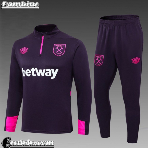 West Ham United KIT: Tute Calcio Bambino 25 26 C615