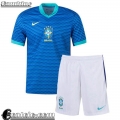 Maglie Calcio Brasile Seconda Bambini 2024