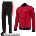 Full-Zip Giacca AC Milan rosso Uomo 23 24 JK723