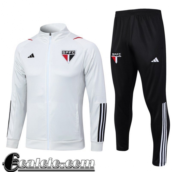 Full-Zip Giacca Sao Paulo Bianco Uomo 23 24 JK730