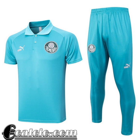 Polo Shirts Palmeiras cielo blu Uomo 23 24 PL673