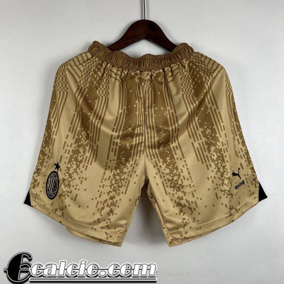 Pantaloncini Calcio AC Milan oro Uomo 23 24 P244