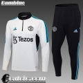 Tute Calcio Manchester United Bianco Bambini 23 24 TK595