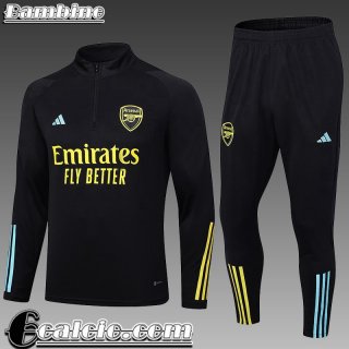 Tute Calcio Arsenal nero Bambini 23 24 TK596