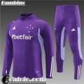 Tute Calcio Cruzeiro Viola Bambini 23 24 TK618