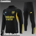 Tute Calcio Arsenal nero Bambini 23 24 TK624