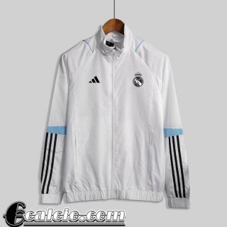 Giacca a vento Real Madrid Bianco Uomo 23 24 WK380