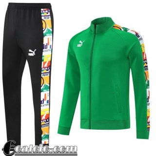 Full Zip Giacca Sport verde Uomo 2022 23 JK367