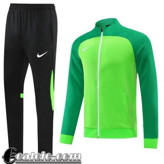 Full Zip Giacca Sport verde Uomo 2022 23 JK372