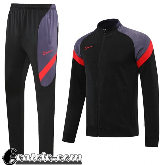 Full Zip Giacca Sport Nero Uomo 2022 23 JK379