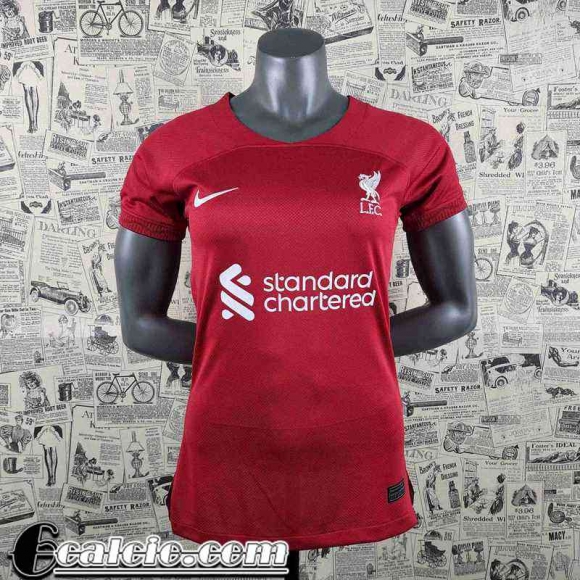 Maglia Calcio Liverpool Prima Versione Trapelata Donna 2022 23