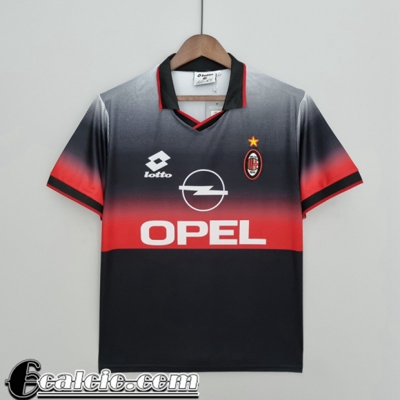 Maglia Calcio AC Milan Nero Uomo 95 96 FG104