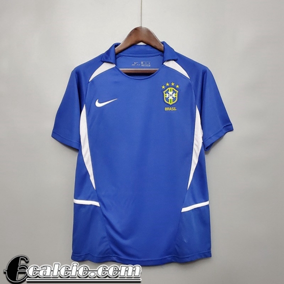 Maglia Calcio Brasile Seconda Uomo 2002 FG116