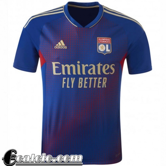 Maglia Calcio Olympique Lione Quarto stadio Uomo 2021 22