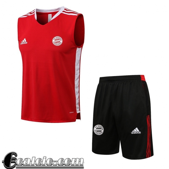 Senza maniche Bayern Monaco rosso Uomo 2021 22 PL422