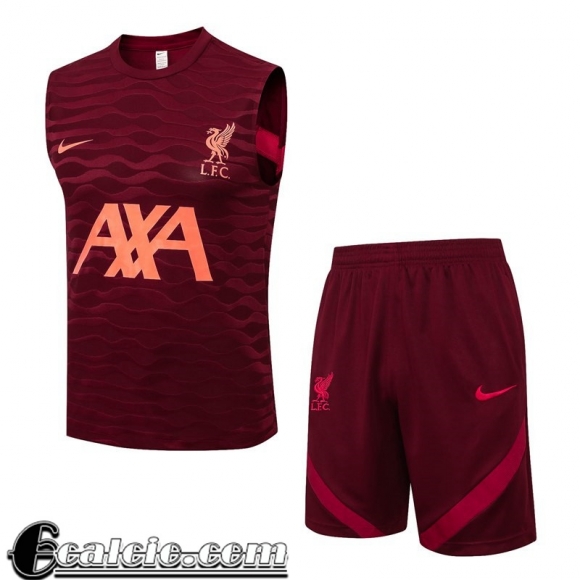 Senza maniche Liverpool rosso scuro Uomo 2021 22 PL433