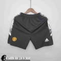 Pantaloncini Calcio Manchester United Nero Uomo 21 22 DK96