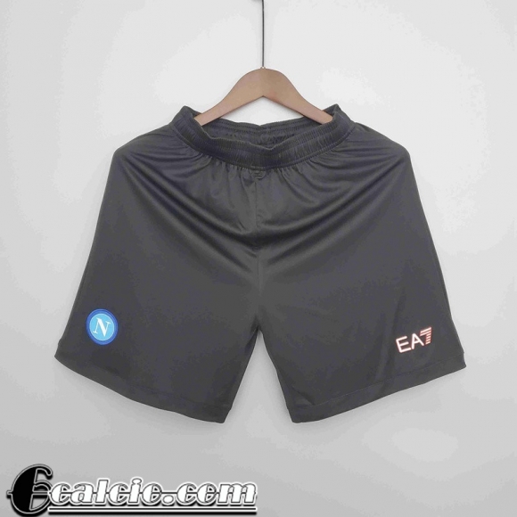 Pantaloncini Calcio Napoli Nero Uomo 2021 22 DK117